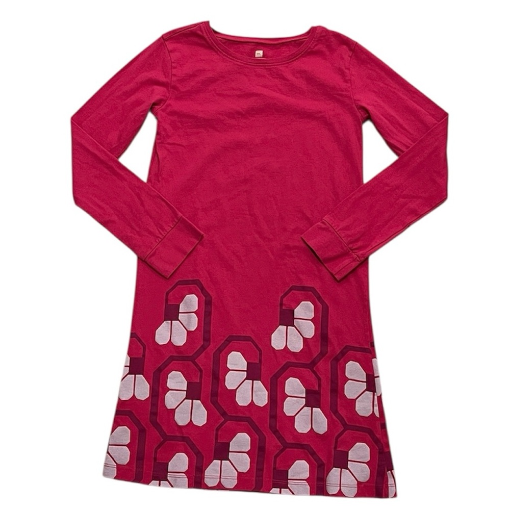 Tea Collection 12 long sleeve dress floral